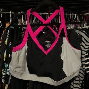 Torrid Active Sports Bra w/ Criss Cross Back | 4XL